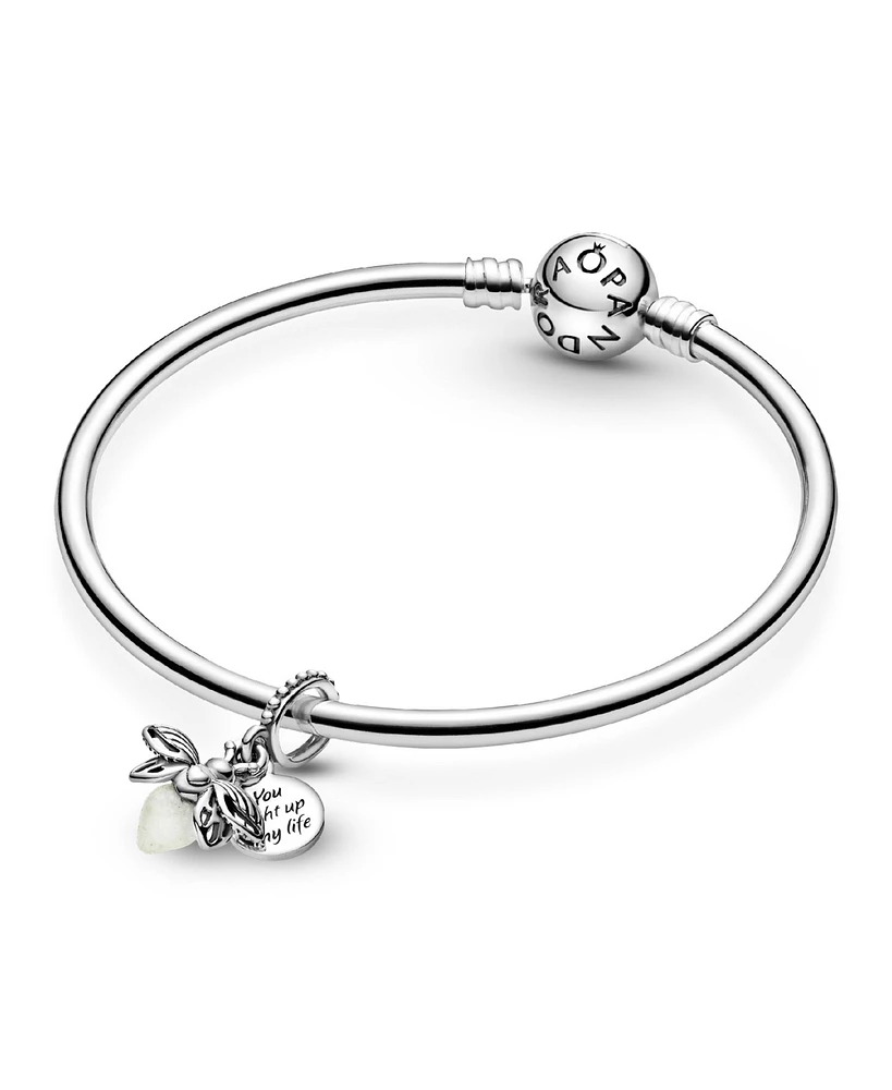 Pandora Sterling Silver Glow-in-the-Dark Firefly Dangle Charm