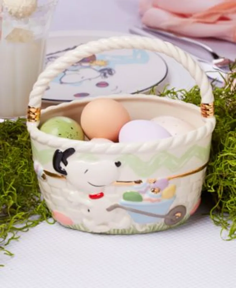 Lenox Peanuts Snoopy Woodstock Easter Collection