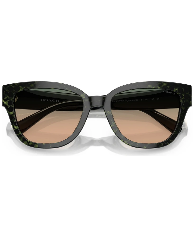 Coach Women's CL920 Sunglasses, Gradient HC8379U