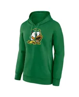 Women's Fanatics Green Oregon Ducks Evergreen Pullover Hoodie