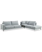 Closeout! Lydney 139" 2-Pc. Fabric Sectional, Created for Macy's