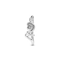 Pandora Cubic Zirconia Moments Mom Pave Heart Ring
