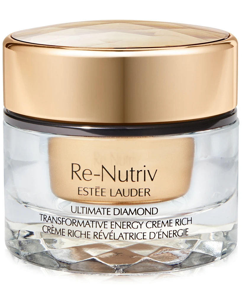Estee Lauder Re-Nutriv Ultimate Diamond Moisturizer Transformative Energy Creme Rich, 1.7 oz.