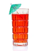 Godinger Radius Set of 4 Highball Glasses