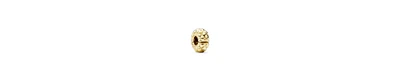 Pandora 14k Gold-Plated Unique Metal Blend Studded Fixed clips charm