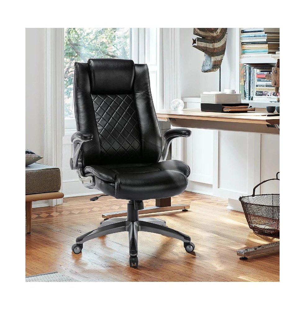 Ergonomic Office Chair with Flip-up Armrests