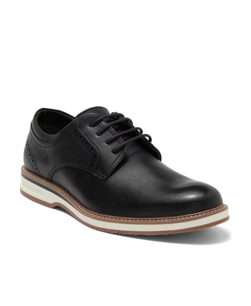 Rush Gordon Men's Hybrid Dress Casual Lace-Up Plain Toe Derby Shoes