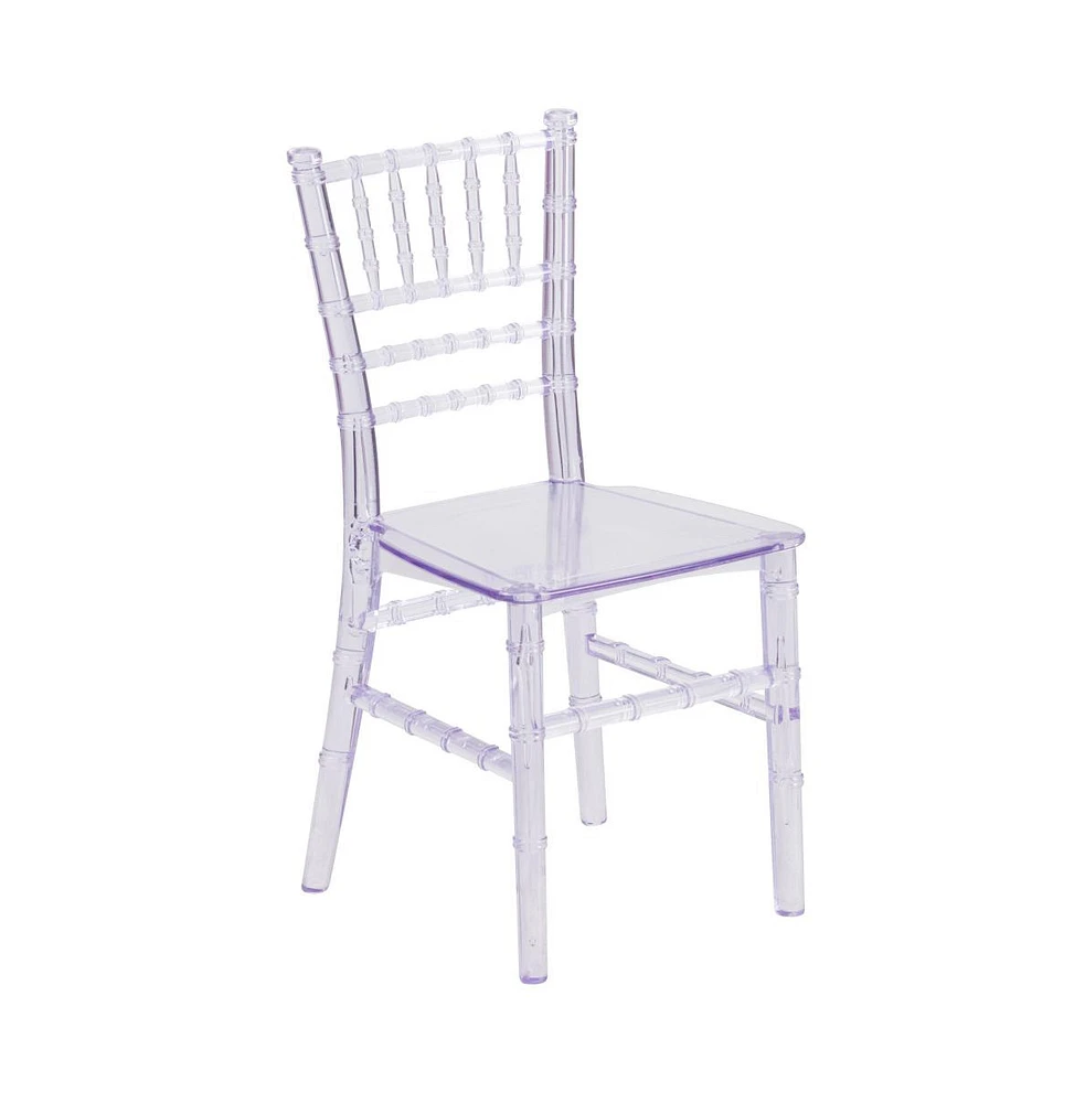 Child S All Occasion Resin Chiavari Chair For Home Or Based Rental Business
