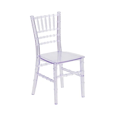Child S All Occasion Resin Chiavari Chair For Home Or Based Rental Business