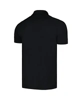 Men's LevelWear Black Chicago White Sox Sector Batter Up Raglan Polo Shirt