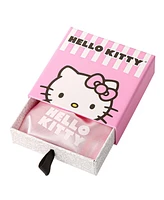 Hello Kitty Sanrio 14G Stainless Steel (316L) Piercing Element Dangle Belly Button Ring - Rainbow Crystal