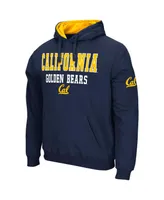 Men's Colosseum Navy Cal Bears Sunrise Pullover Hoodie