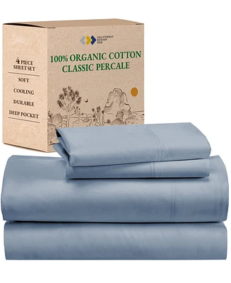 100% Organic Cotton Sheets Set