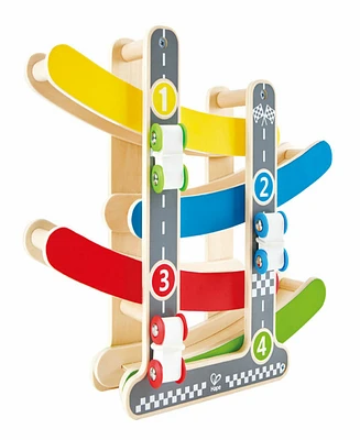 Hape Fast Flip Kid's Wooden Racetrack