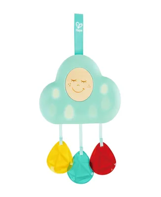 Hape Musical Cloud Light Baby Crib Toy