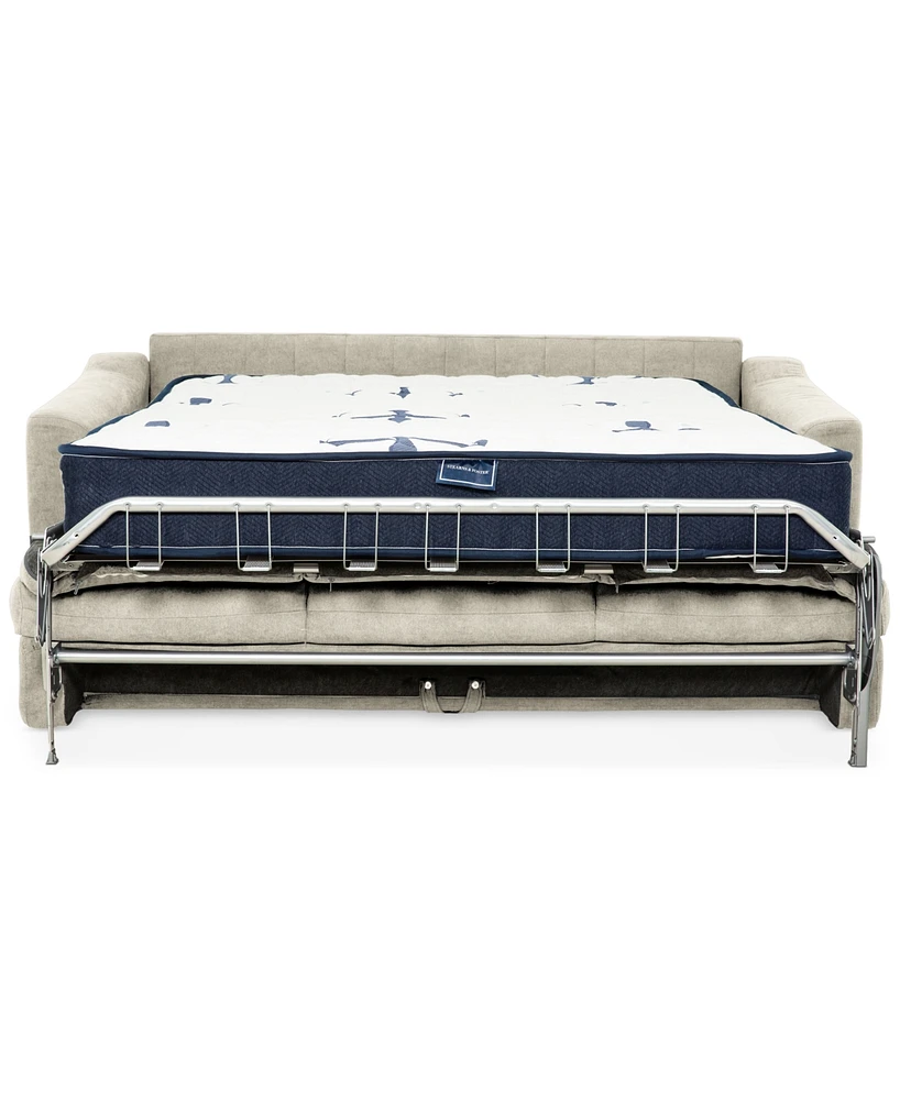 Luca 83" Queen Stearns & Foster Fabric Sleeper Sofa, Created for Macy's