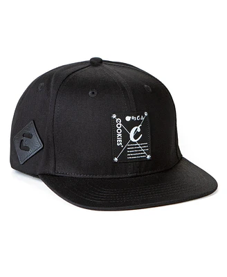 Men's Cookies Clothing Black Key Largo Snapback Hat
