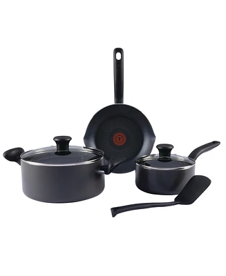 T-Fal Initiatives Aluminum 6 Piece Cookware Set