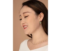 Starfish Project With a Twist Hoops in Mint Earrings
