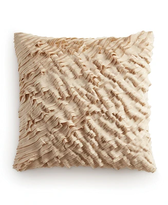 Donna Karan Home Home Ruffle Decorative Pillow, 18" x 18"