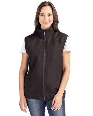 Cutter & Buck Women's Charter Eco Recycled Full-Zip Vest