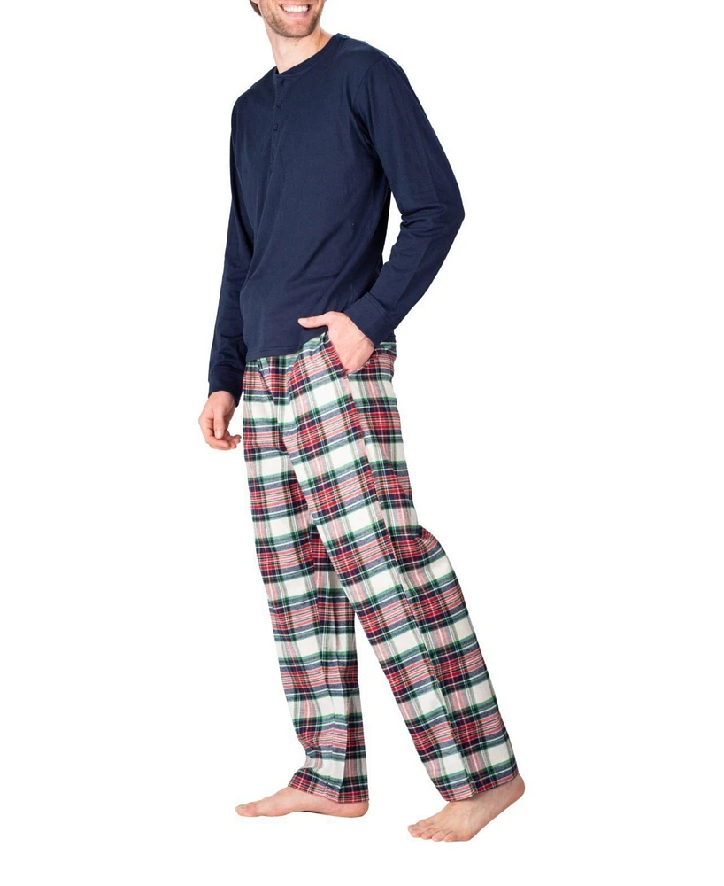 Sleep Hero Men's Flannel Pajama Set
