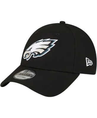 Men's New Era Black Philadelphia Eagles The League 9FORTY Adjustable Hat