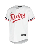 Big Boys Nike Carlos Correa White Minnesota Twins Alternate Replica Player Jersey
