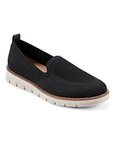 Easy Spirit Women's Valina Knit Easy-On Flat Loafers