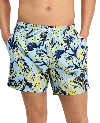 Boss by Hugo Boss Men's Piranha Graphic 5.3" Swim Trunks, Created for Macy's