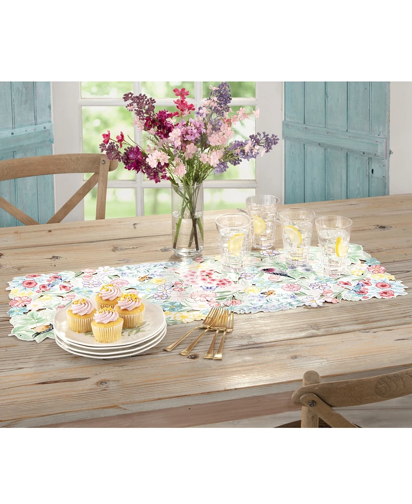 Lenox Butterfly Meadow Flutter Cutwork Centerpiece