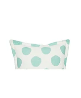 20" x 20" Surf Dot Printed Throw Pillow
