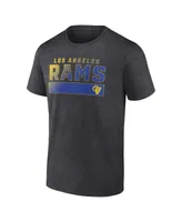 Men's Fanatics Charcoal Los Angeles Rams T-shirt