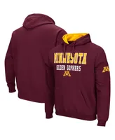 Men's Colosseum Maroon Minnesota Golden Gophers Sunrise Pullover Hoodie