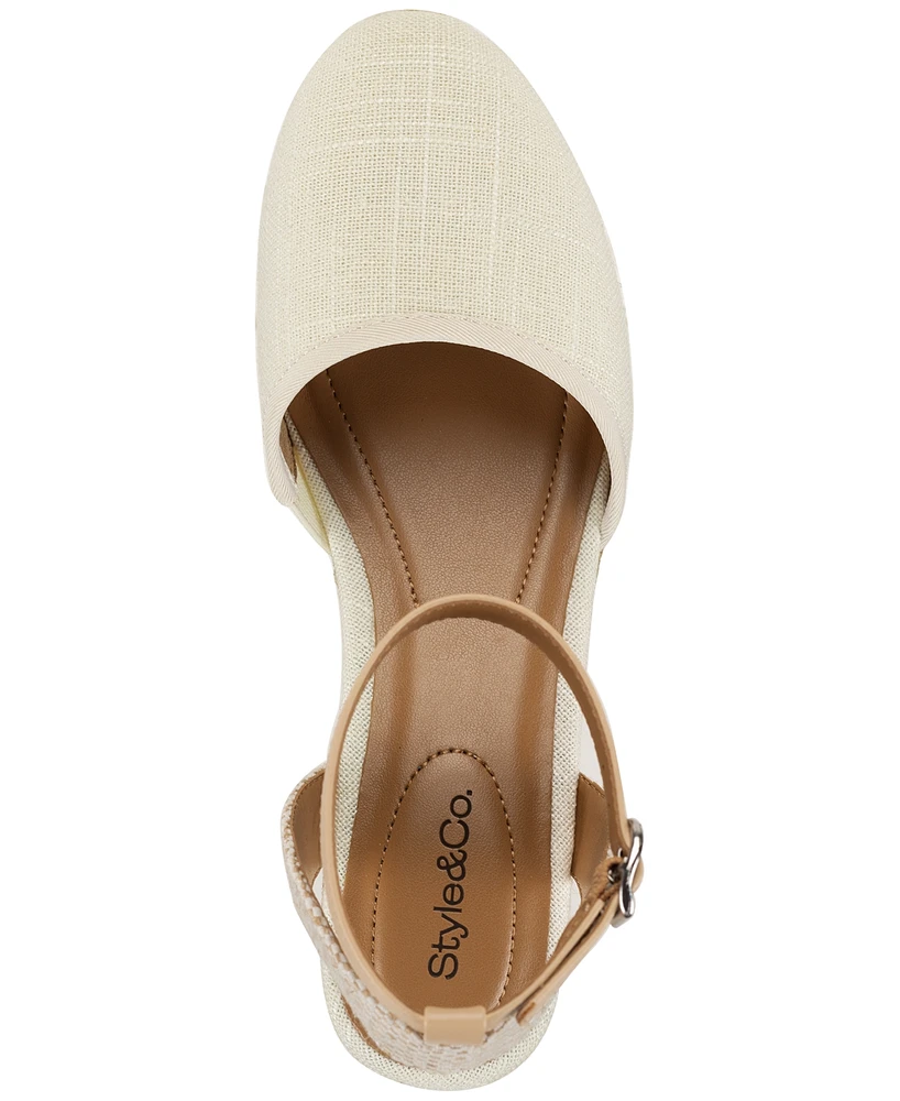 Style & Co Women's Mailena Wedge Espadrille Sandals, Created for Macy's