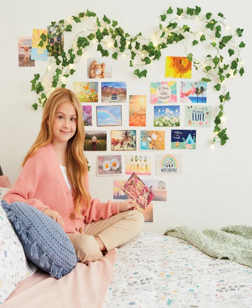 Three Cheers for Girls Photo Collage Ivy Fairy Lights