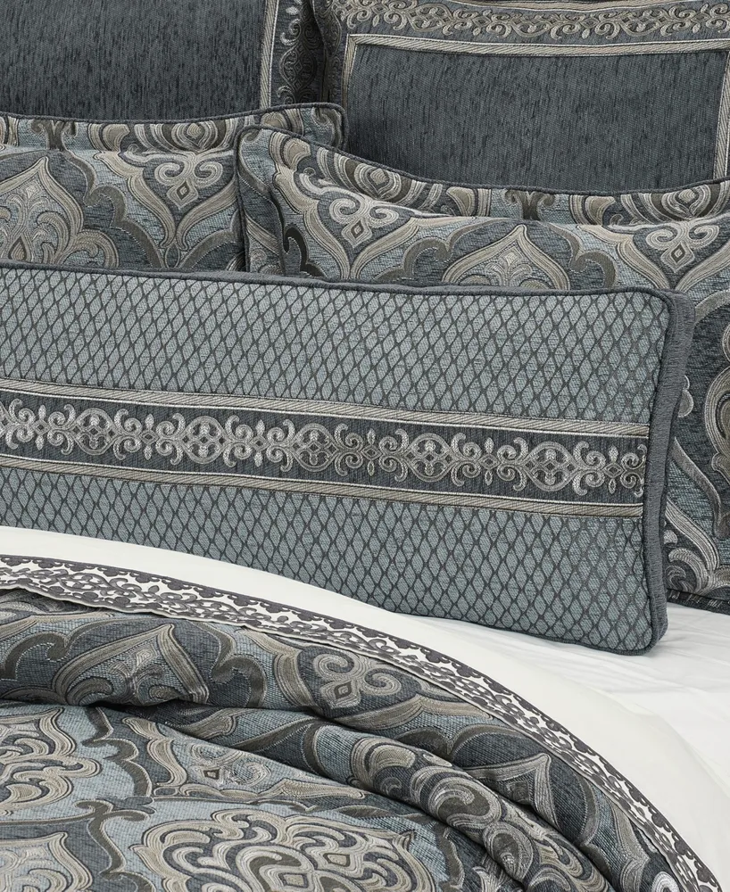 J Queen New York Amici Bolster Decorative Pillow, 15" x 52"