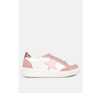 Women Perry Glitter Detail Star Sneakers