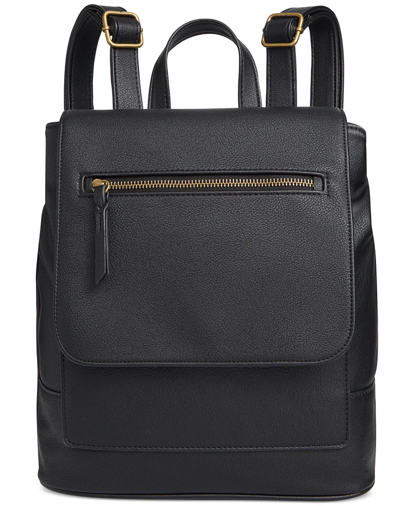 Style & Co Hudsonn Flap Backpack, Exclusively at Macy's
