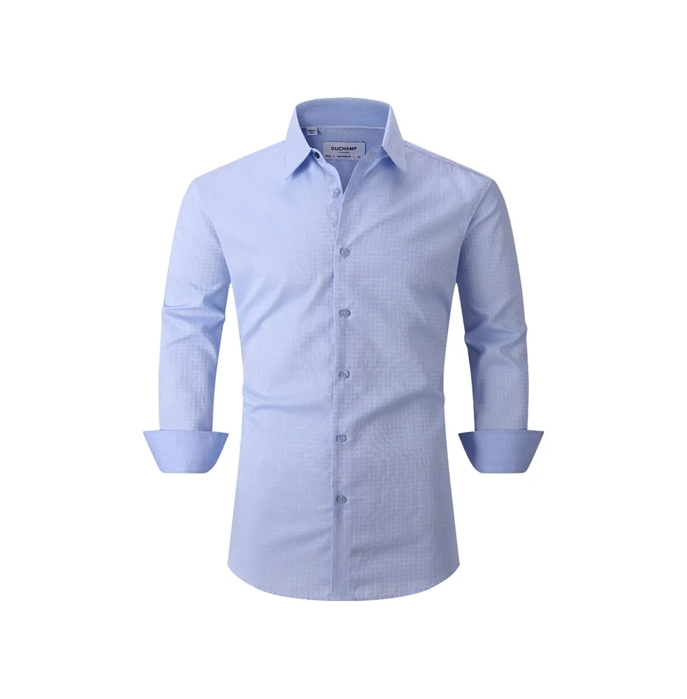 Duchamp London Men's Duchamp Tonal Check Dress Shirt