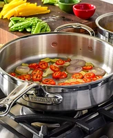 ProBond Clad Stainless Steel 3.5-Quart Covered Saute