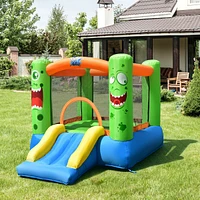 Inolait Inflatable Bounce House Jumper Castle Kid's Playhouse without Blower