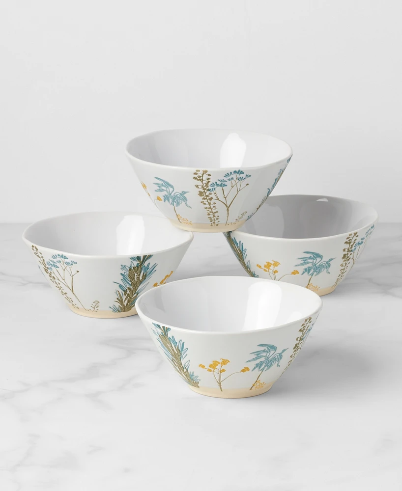 Lenox Wildflowers All-Purpose Bowls, Set of 4