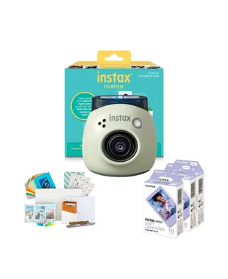 Fujifilm Instax Green Pal Link 2 Camera & Printer with Film 3-Pack Bundle