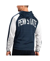 Men's G-iii Sports by Carl Banks Navy Penn State Nittany Lions Neutral Zone Raglan Full-Zip Track Jacket Hoodie