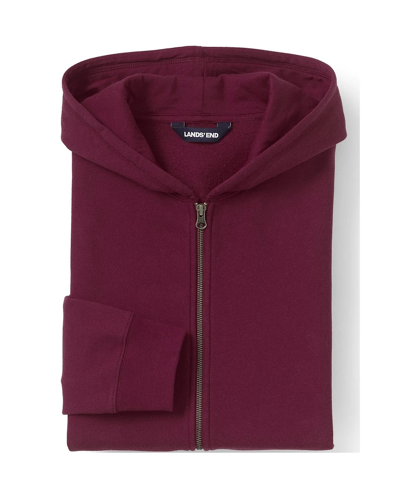 Lands' End Men's School Uniform Adult Zip Front Sweatshirt