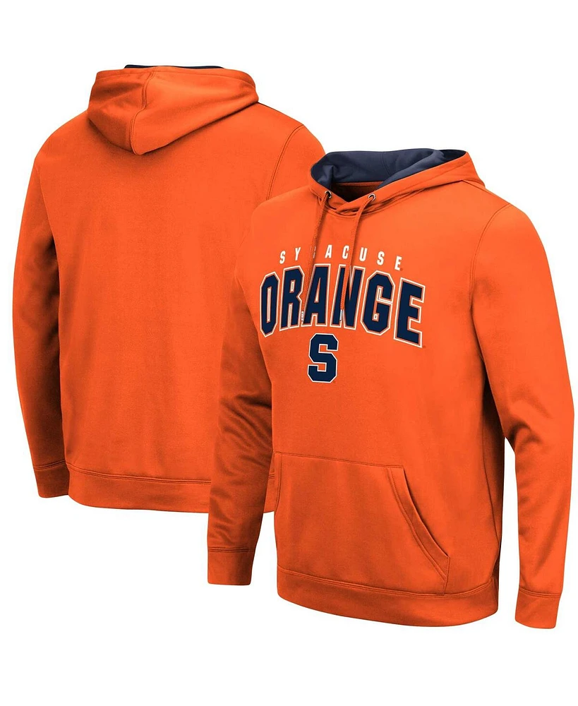 Colosseum Men's Syracuse Orange Resistance Pullover Hoodie