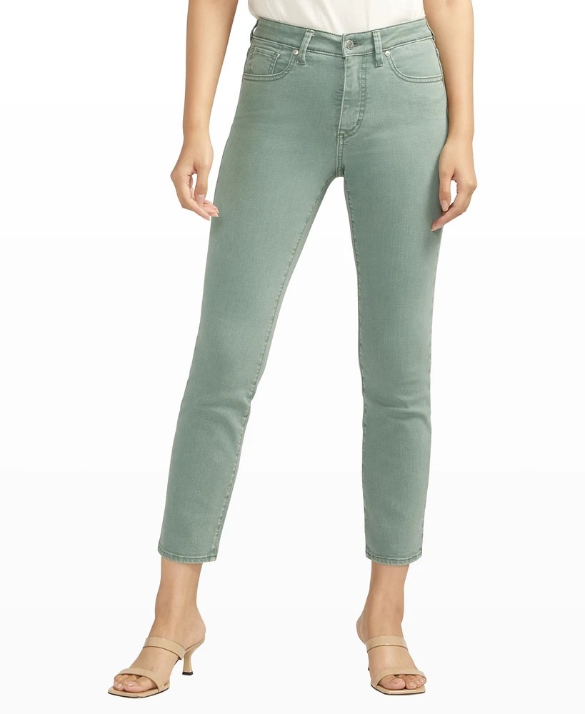 Silver Jeans Co. Women's Isbister High Rise Straight Leg Jeans