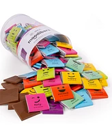 Astor Chocolate "The Tub" Moodi Tub of Gourmet Belgian Chocolate Squares Gift Set, 120 Pieces