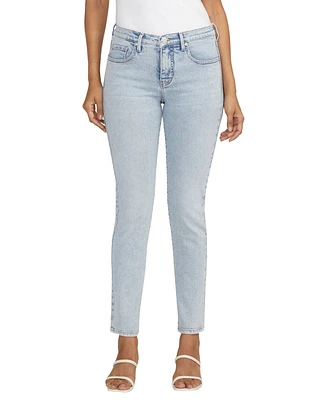 Jag Women's Cassie Mid Rise Straight Leg Jeans